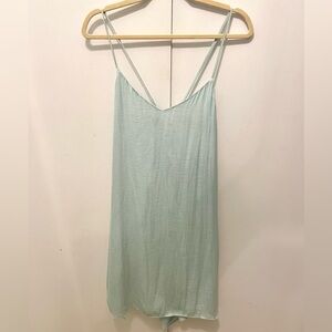 Fab’rik Light Blue Spaghetti Strap Dress